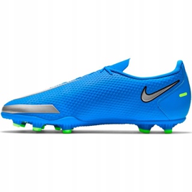 Zapatillas de fútbol Nike Phantom Gt Club FG / MG CK8459 400 azul azul 2