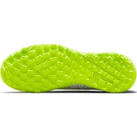 Calzado de fútbol Nike Mercurial Vapor 14 Academy Tf Junior CV0822 107 plata 4
