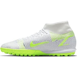 Zapatos de fútbol Nike Mercurial Superfly 8 Academy Tf CV0953 107 plata 2