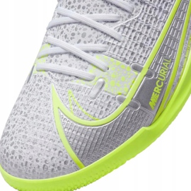 Zapatos de fútbol Nike Mercurial Vapor 14 Academy Ic CV0973 107 plata 5