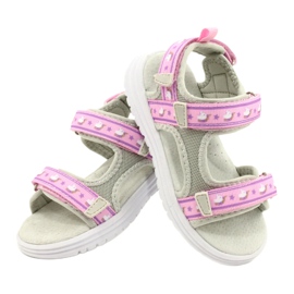 American Club RL39/21 Sandalias plantilla de piel violeta 4