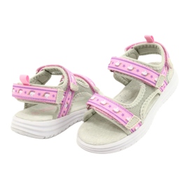 American Club RL39/21 Sandalias plantilla de piel violeta 2