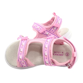 Sandalias Rosa American Club RL39 Plantilla Piel rosado 4