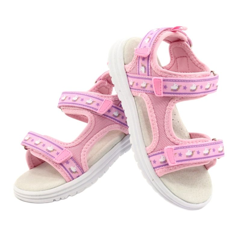 Sandalias Rosa American Club RL39 Plantilla Piel rosado 5