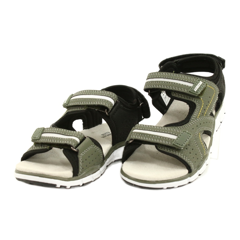 American Club Sports Sports Boys Inserto de cuero ES33/21 Caki verde 1