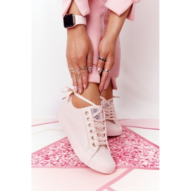 Zapatillas Mujer Eco-Cuero Cross Jeans HH2R4004C Rosa 2