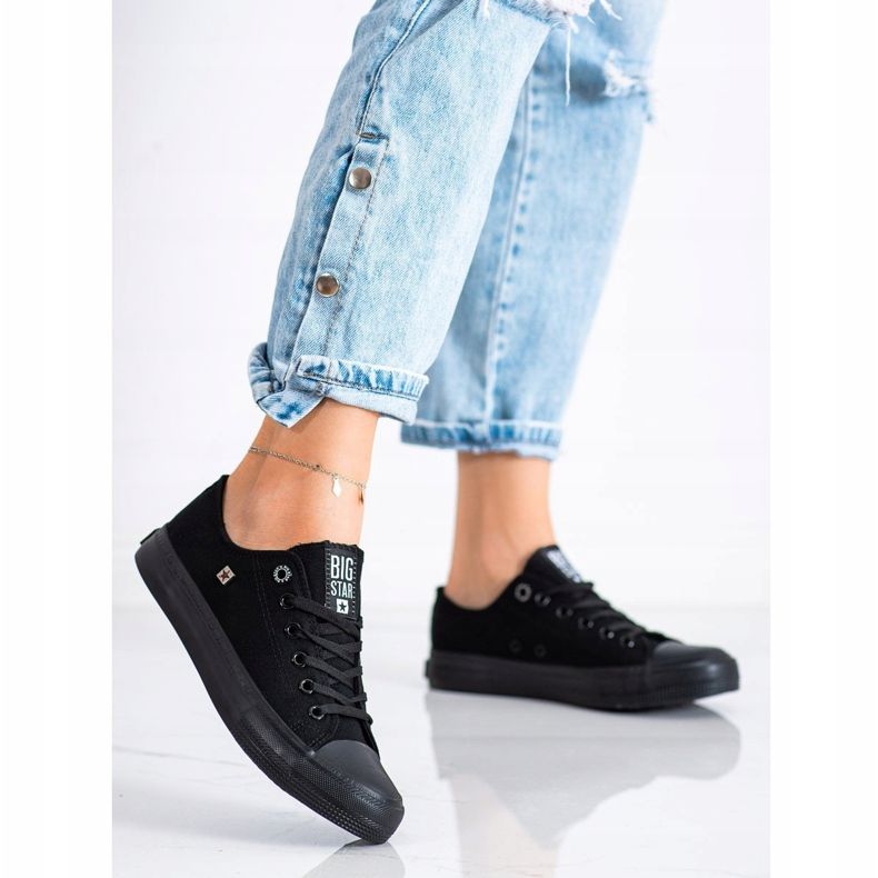 Zapatillas de mujer Big Star AA274009 negro 1