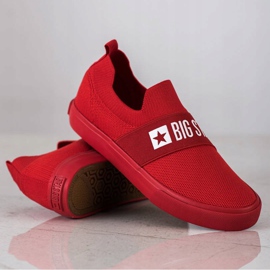 Zapatos deportivos Big Star para mujer FF274220 rojo 2