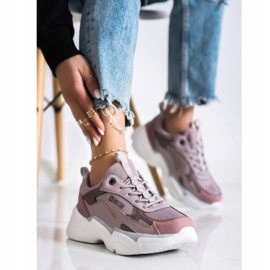 Zapatillas de Mujer Big Star HH274258 violeta rosado 2