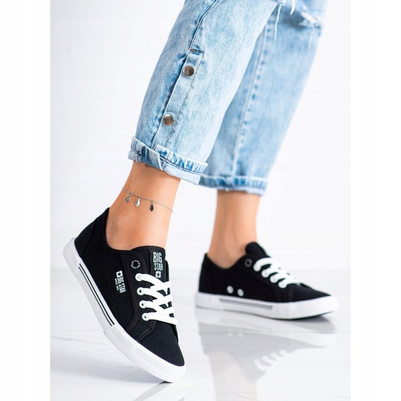 Zapatos deportivos Big Star para mujer HH274065 negro 1