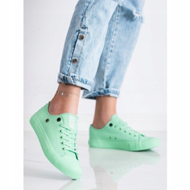Zapatillas de mujer Big Star AA274030 verde 1