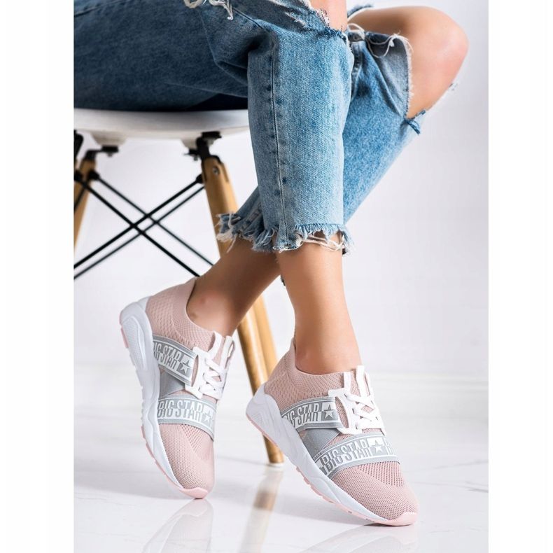 Zapatillas de Mujer Big Star HH274353 rosa 2