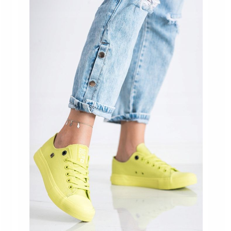 Zapatillas de mujer Big Star AA274012 verde 1