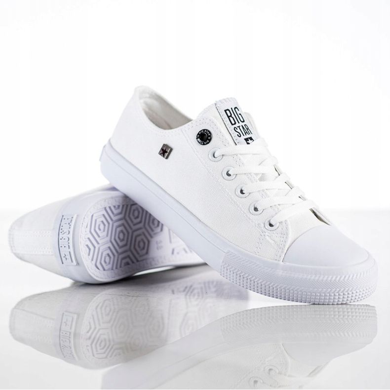 Zapatillas de mujer Big Star AA274010 blanco 1