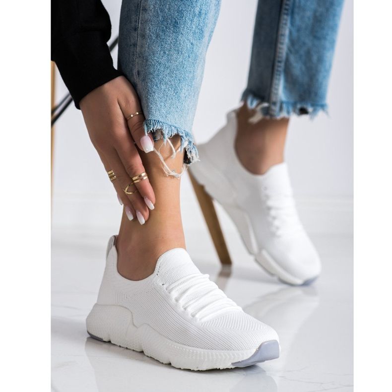 Zapatillas de mujer Big Star DD274575 blanco 2