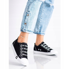 Zapatos deportivos Big Star para mujer HH274098 negro 1