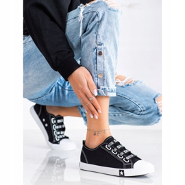 Zapatos deportivos Big Star para mujer HH274098 negro 3