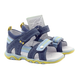 Bartek 81824 sandalias azules para niño con velcro 4