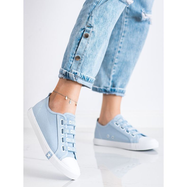 Zapatos deportivos Big Star para mujer HH274095 azul 1