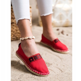Alpargatas de Mujer Big Star HH274476 rojo 3