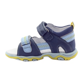 Bartek 81824 sandalias azules para niño con velcro 2