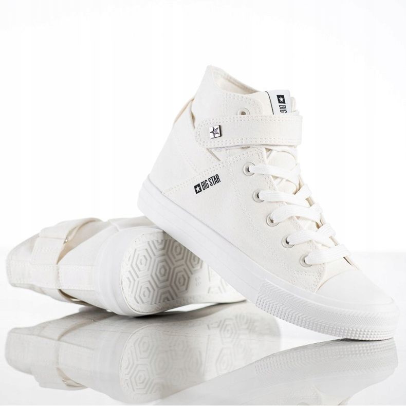 Zapatos deportivos Big Star para mujer FF274579 blanco 1 Zapatos deportivos Big Star para mujer FF274579 blanco 1