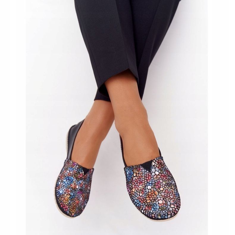 Bailarinas Mujer Piel Maciejka 01930-87 Negras negro multicolor 2