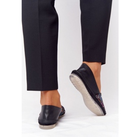 Bailarinas Mujer Piel Maciejka 01930-87 Negras negro multicolor 6