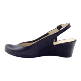 Sandalias para mujer con puntera cubierta Gregors 591 cz negro 2