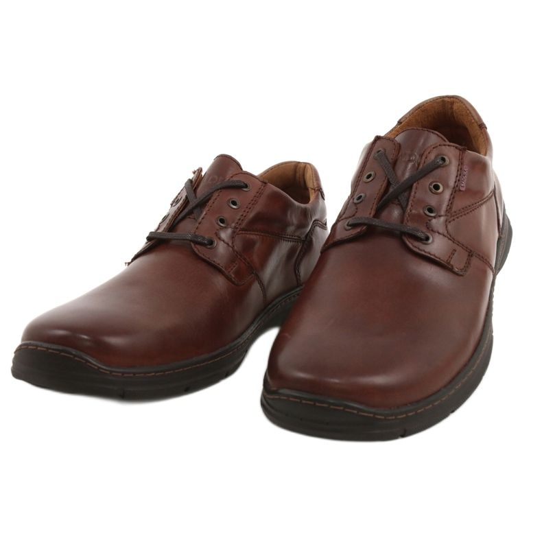 Zapatos de hombre badura comfort 3509 marrón 1