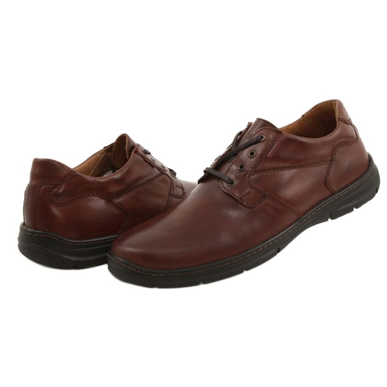 Zapatos de hombre badura comfort 3509 marrón 2