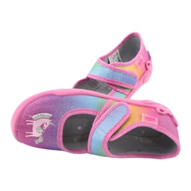 Calzado infantil befado 123X048 azul rosado gris amarillo 5