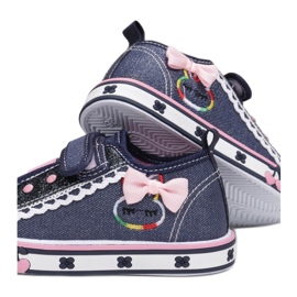 Vices Mordazas 3SP716LS-50-navy azul marino rosado 1