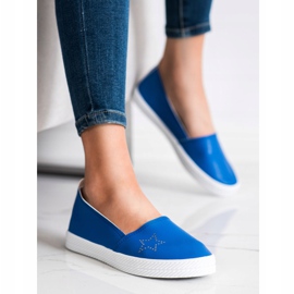 Kylie Zapatillas sin cordones azul 1