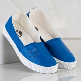 Kylie Zapatillas sin cordones azul 3