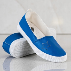 Kylie Zapatillas sin cordones azul 4