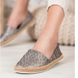 Kylie Alpargatas manchadas gris 1