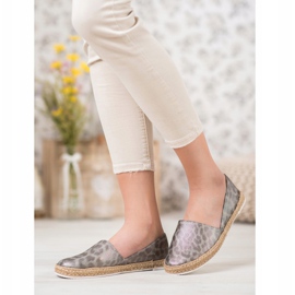 Kylie Alpargatas manchadas gris 6
