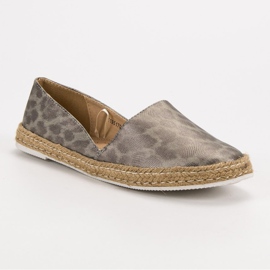 Kylie Alpargatas manchadas gris 3