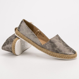 Kylie Alpargatas manchadas gris 4