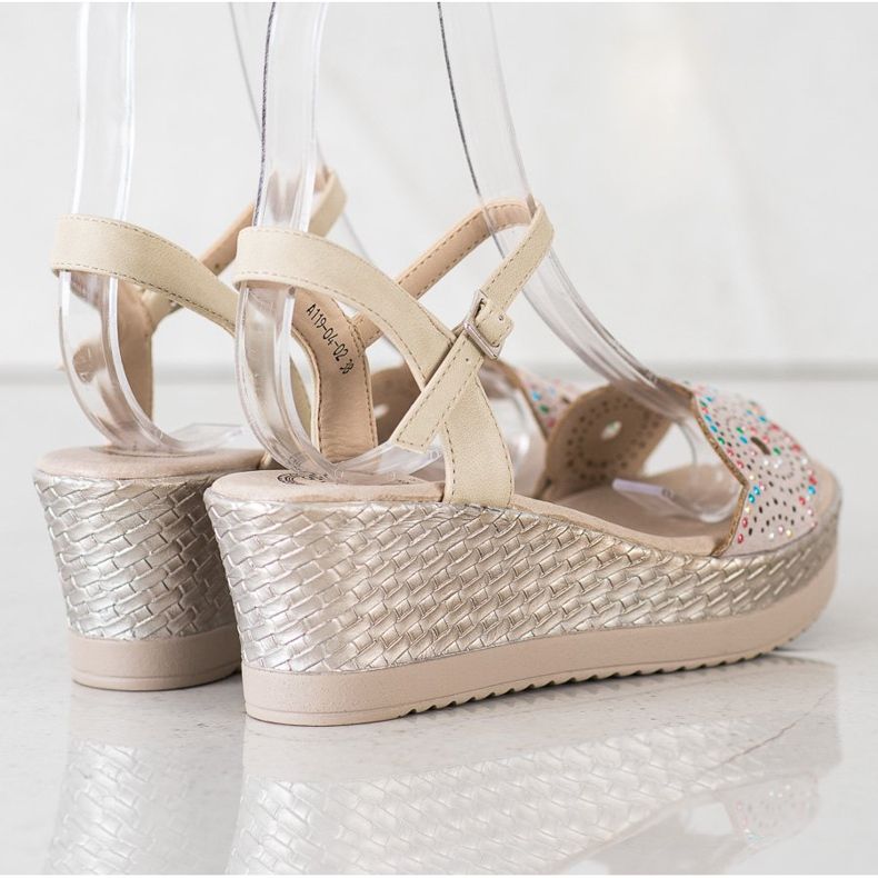 Kylie Sandalias casuales beige 1 Kylie Sandalias casuales beige 1