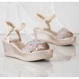 Kylie Sandalias casuales beige 2 Kylie Sandalias casuales beige 2