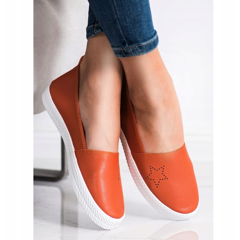 Kylie Zapatillas sin cordones naranja 2