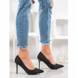 SHELOVET Sexy tacones negros 1