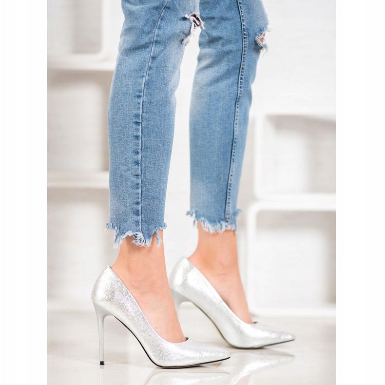 Goodin Tacones de moda gris 1