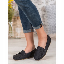 Kylie Mocasines calados negro 2