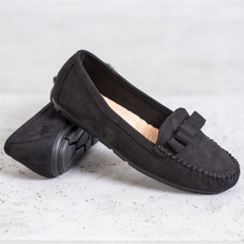 Clowse Mocasines calados con lazo negro 3