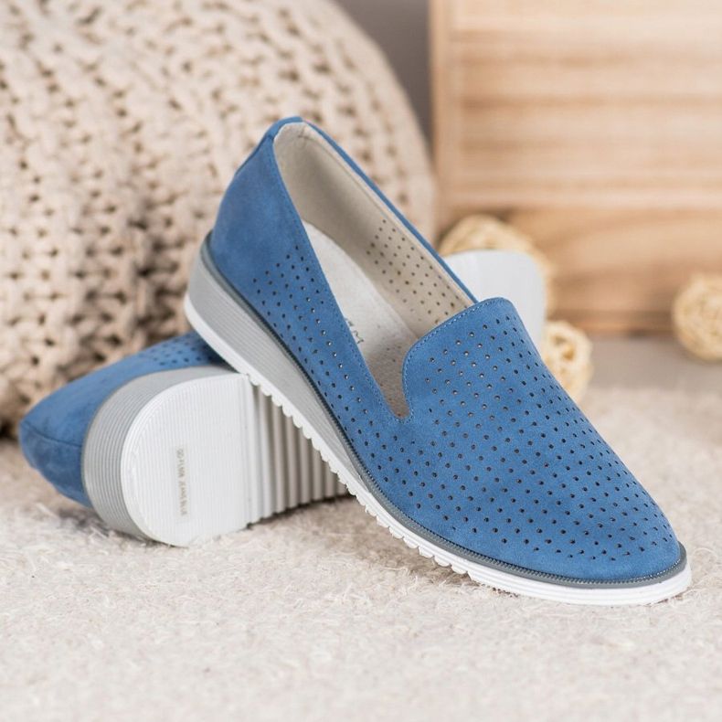 Goodin Señores calados ligeros azul 2 Goodin Señores calados ligeros azul 2