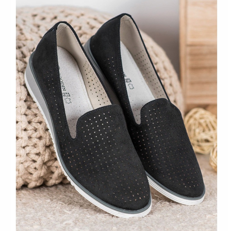 Goodin Señores calados ligeros negro 1