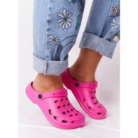 Flameshoes Pantuflas de espuma Eva rosa para mujer rosado 9